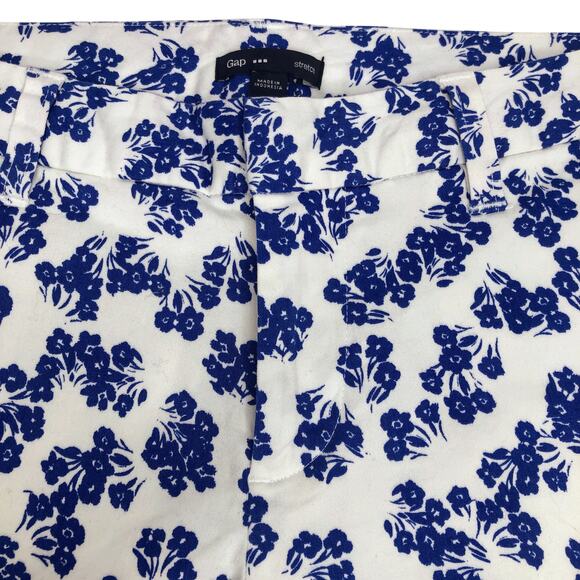 Gap Blue Floral Voyage Shorts - Size 6 - Picture 4 of 10